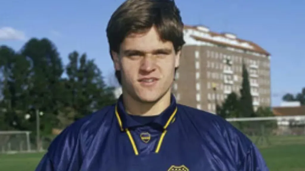 Emiliano Romay jugó en Boca en 1994. (Archivo)