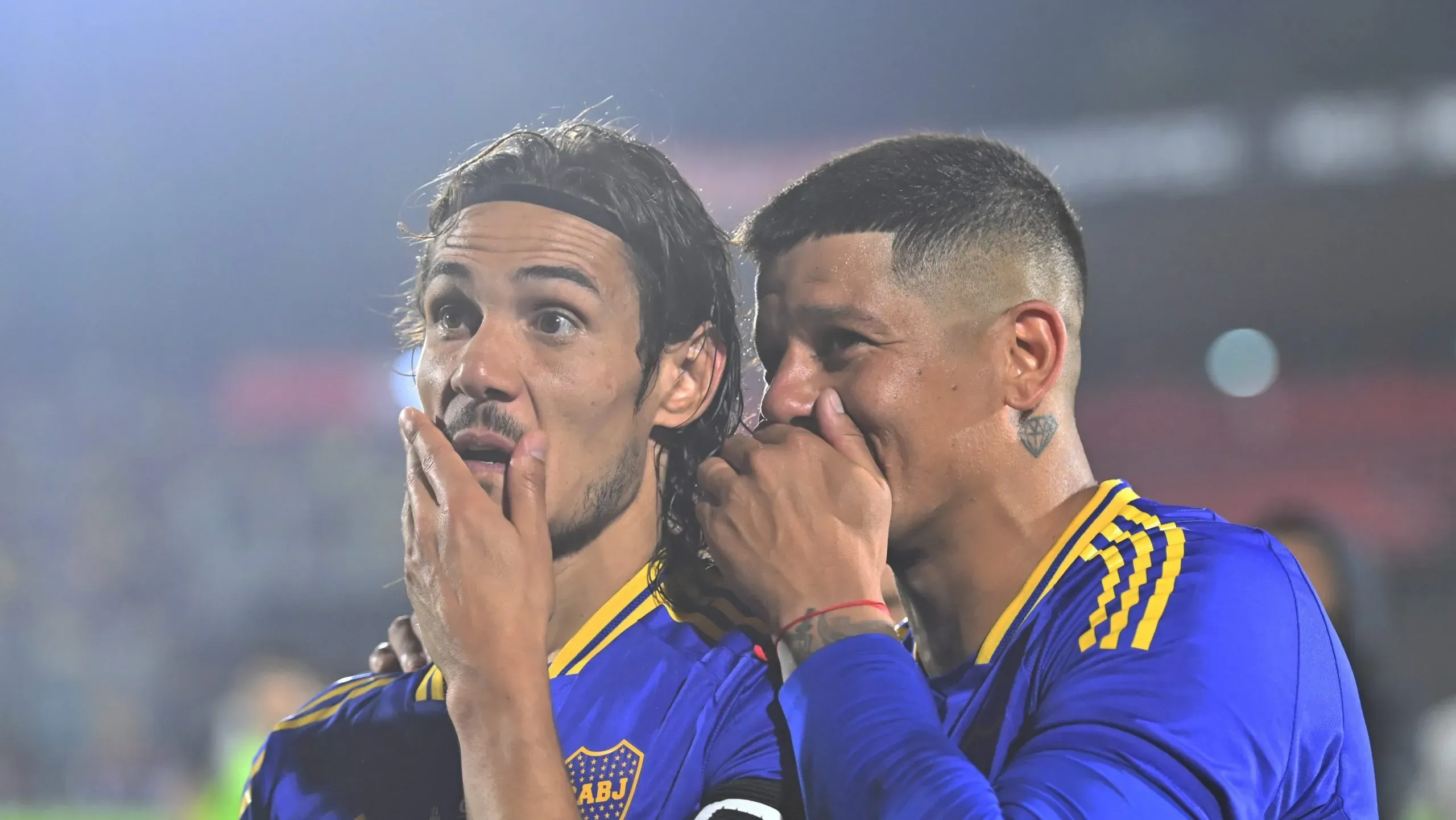 Rojo y Cavani, con chances de ser titulares vs. Argentinos.