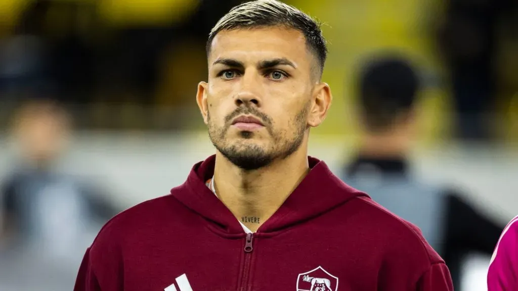 Paredes estuvo en el banco en el último partido de la Roma. (Getty)