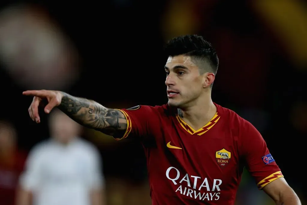 Diego Perotti en Roma (Getty Images)