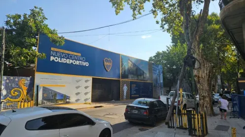 Acá va a ser el gimnasio que tendrá el club para los socios.