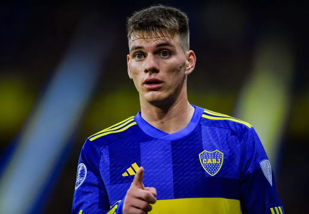 Kevin Zenón en Boca (Getty Images)