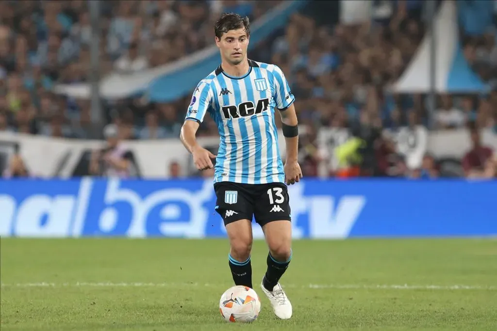 Santiago Sosa en Racing (Getty Images)