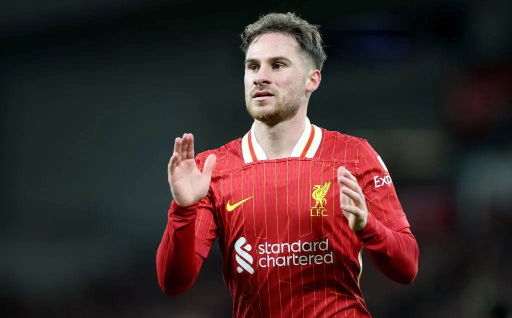 Alexis Mac Allister en Liverpool (Getty Images)