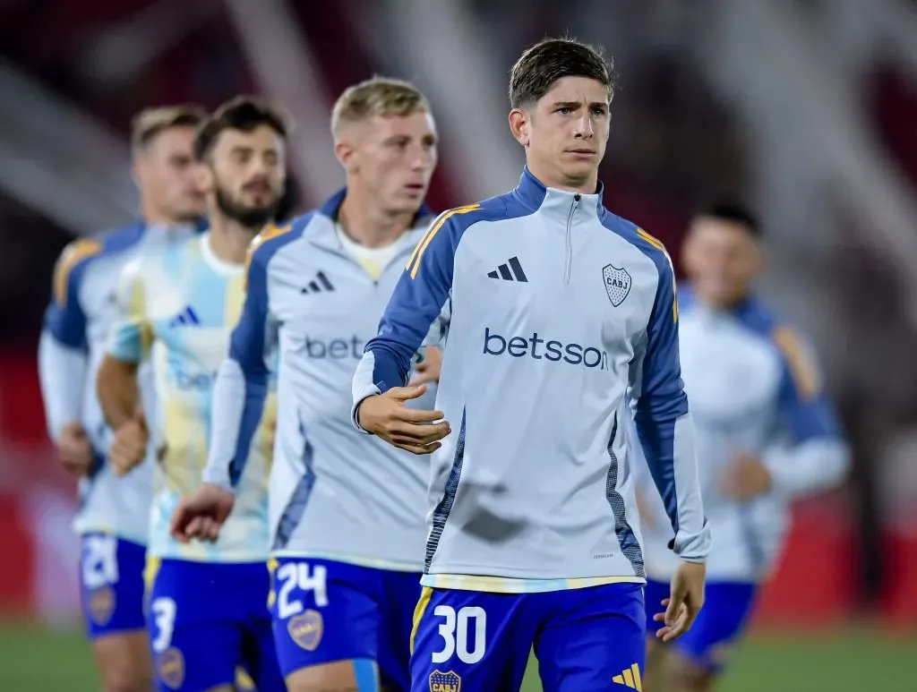 Riquelme, muy elogioso con Tomás Belmonte. (Getty)