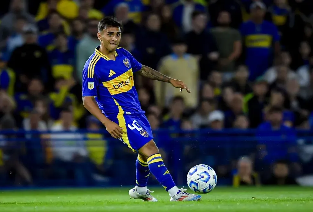 Milton Delgado, juvenil de Boca (Getty Images)