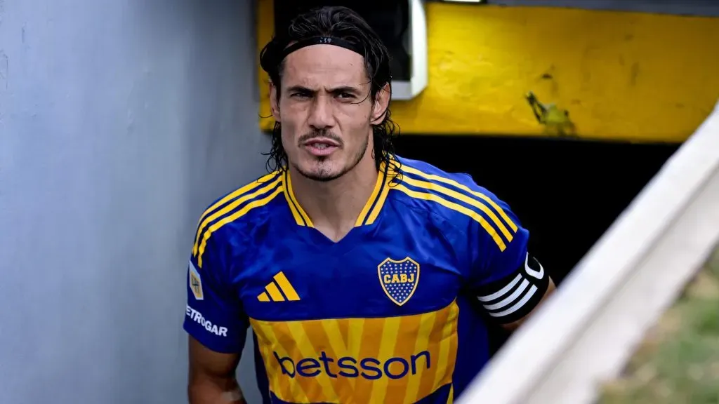 Edinson Cavani en Boca