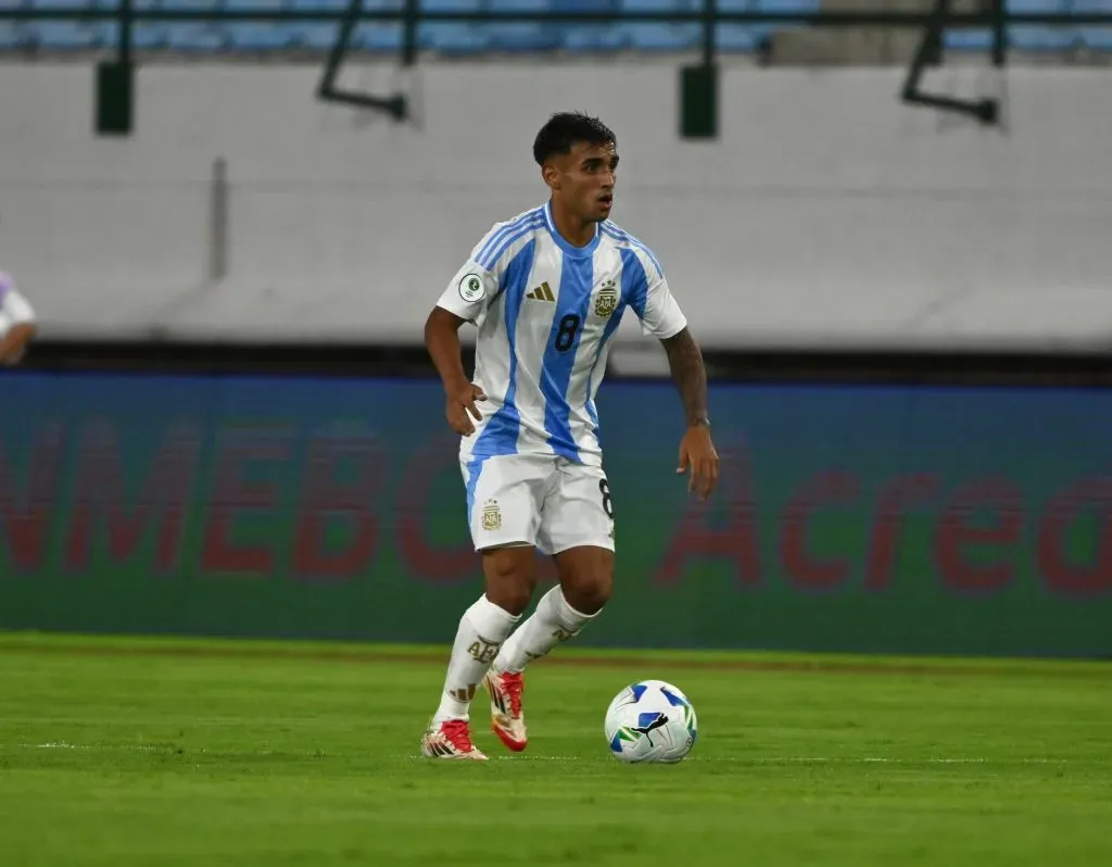 Milton Delgado fue clave en la Selección de Diego Placente. (Selección Argentina Oficial)