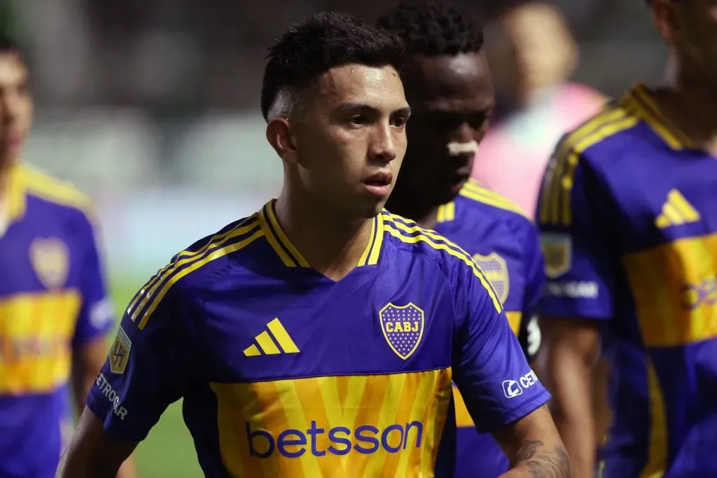 Alan Velasco, el foco de las críticas de los hinchas de Boca. (Getty Images)