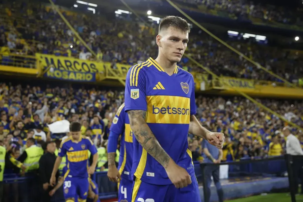 Kevin Zenón en Boca (Getty Images)