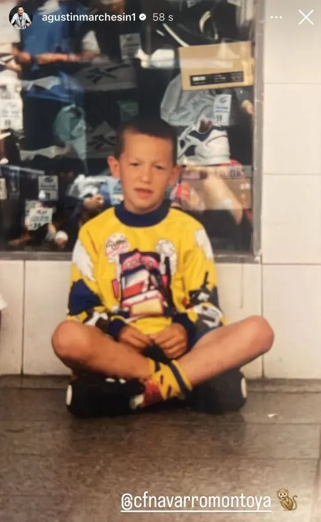 La historia de Marchesín en su cuenta de Instagram. (Captura)