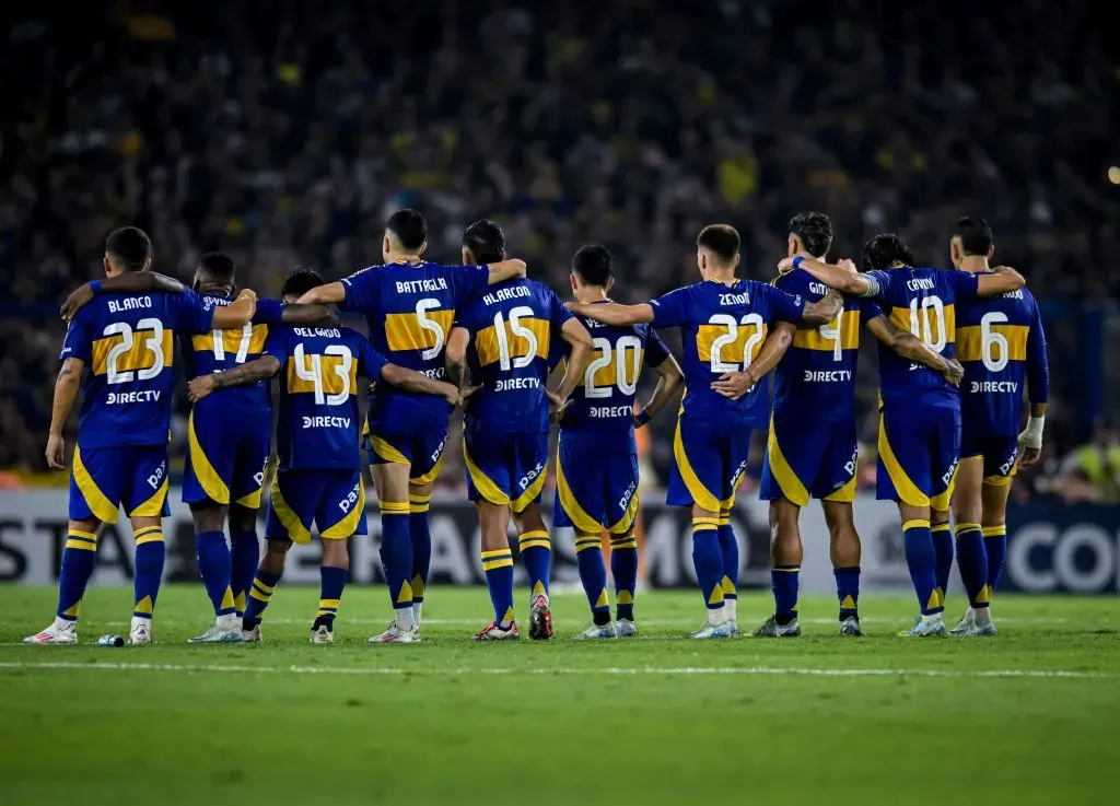 Los jugadores de Boca, culpables de la eliminación. (Getty)