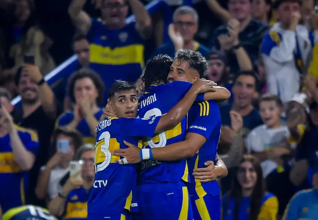 Milton Giménez, el autor del gol de Boca ante Rosario Central. (Getty Images)