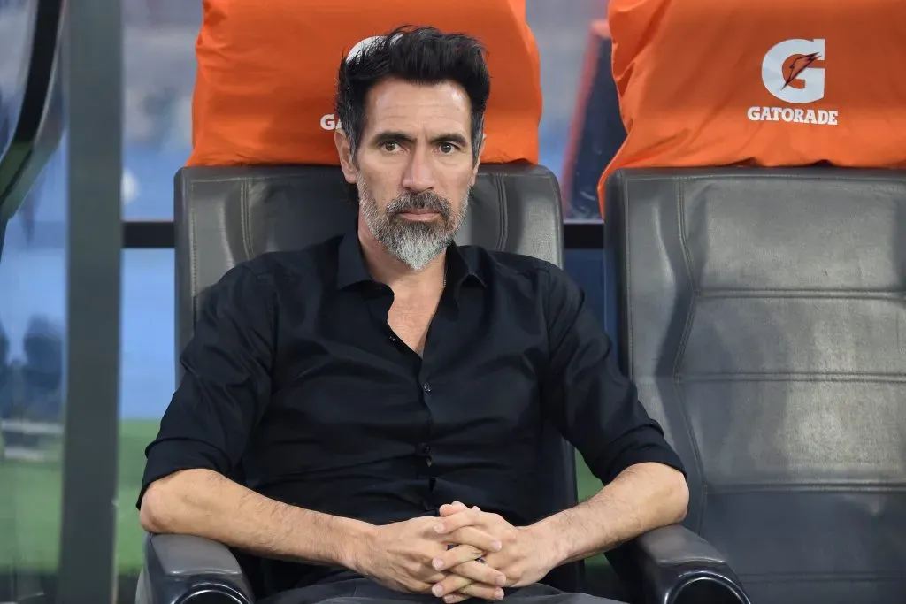 Eduardo Domínguez, DT de Estudiantes (Getty Images)