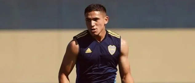 Nahuel Génez durante su paso por Boca