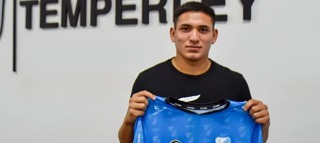 Nahuel Génez en Temperley (Temperley Oficial)