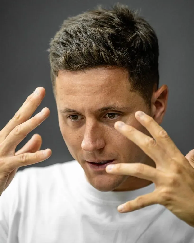Ander Herrera habló de diferentes asociados al Mundo Boca.