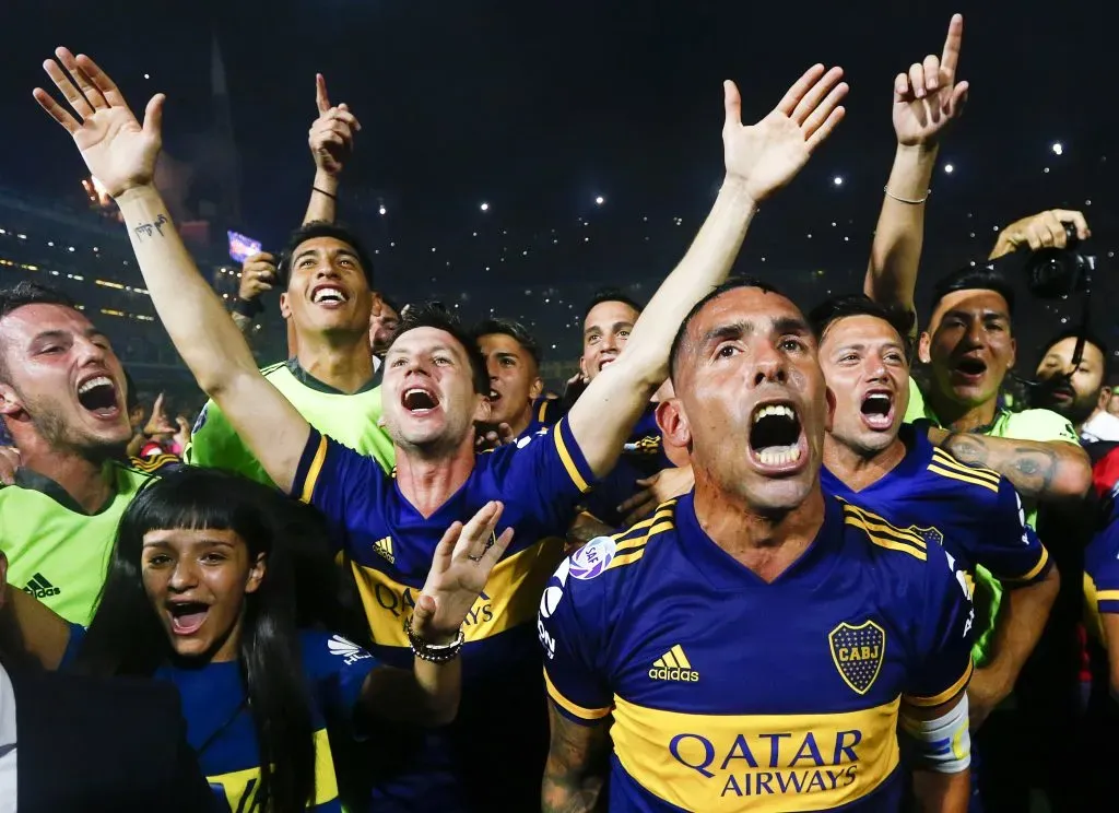 Boca campeón de la Superliga 2019/2020 vs. Gimnasia (Getty Images)