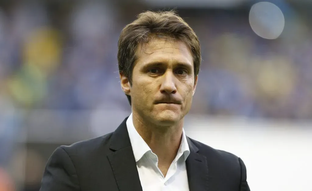 Guillermo Barros Schelotto, con una nueva postura que sorprende en Boca. (Getty)