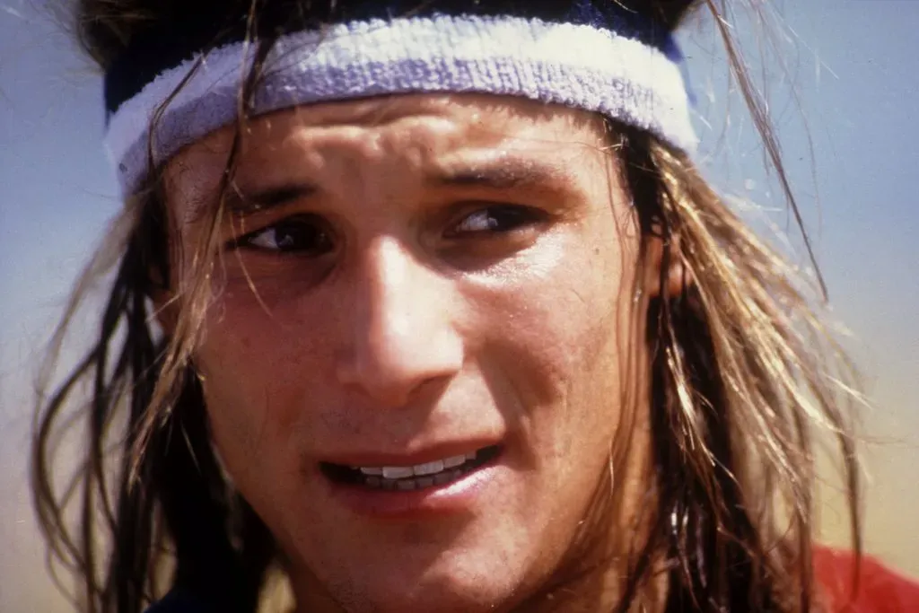 Claudio Caniggia, uno de los ídolos que tiene Sergio Ramos. (Getty)