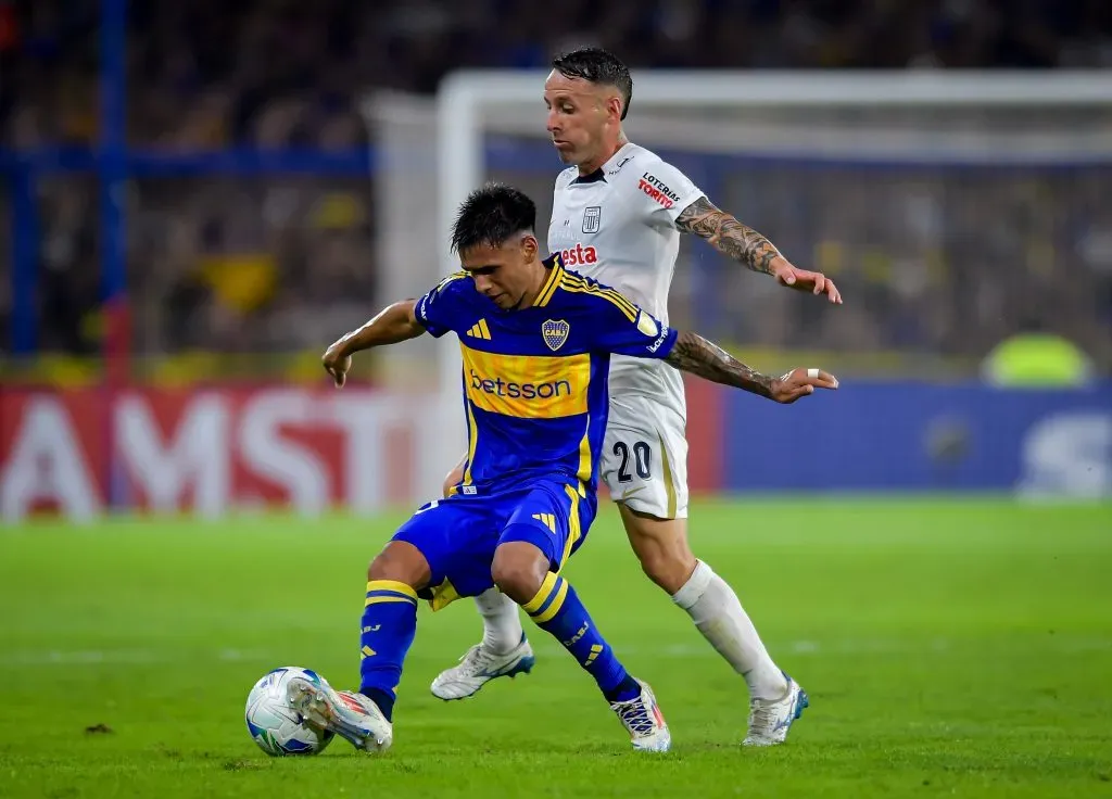 Pablo Lavandeira en Boca vs. Alianza Lima (Getty Images)