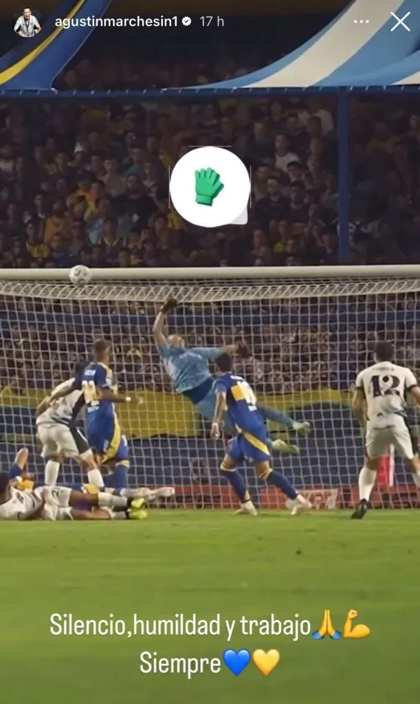 El mensaje de Marchesín en sus redes sociales. (Captura)