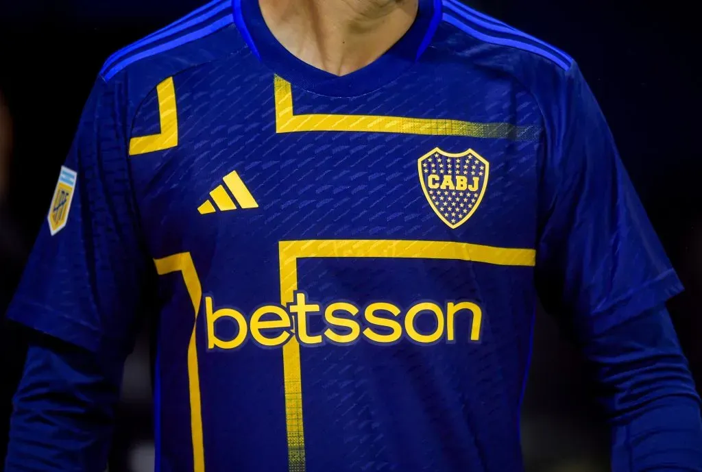 La camiseta que llevó Boca vs. Central Córdoba. (Getty)