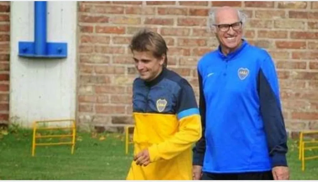 Sebastián Vidal se quedó en Boca en 2013 tras charlar con Bianchi. (Gentileza Sebastián Vidal)