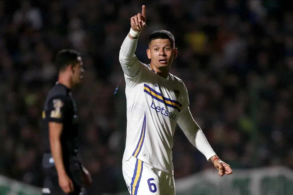 Marcos Rojo y su gran cambio en Boca gracias a Gago. (Getty)