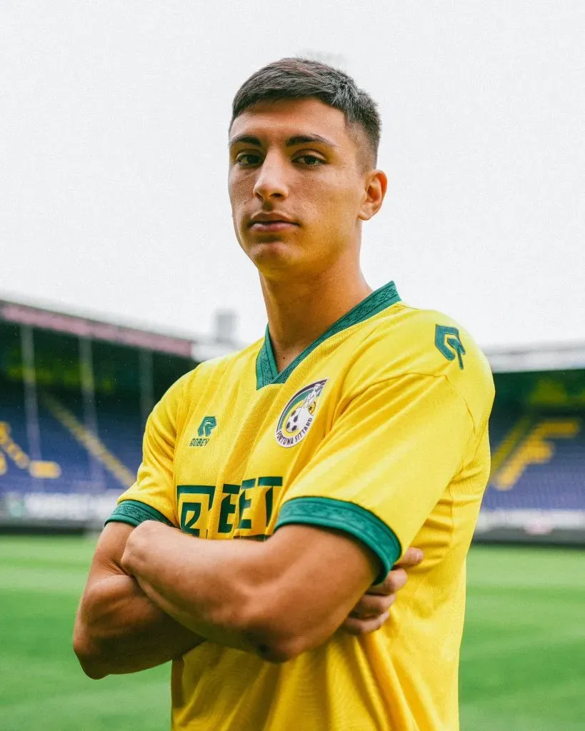 Ezequiel Bullaude en el Fortuna Sittard (Fortuna Sittard Oficial)