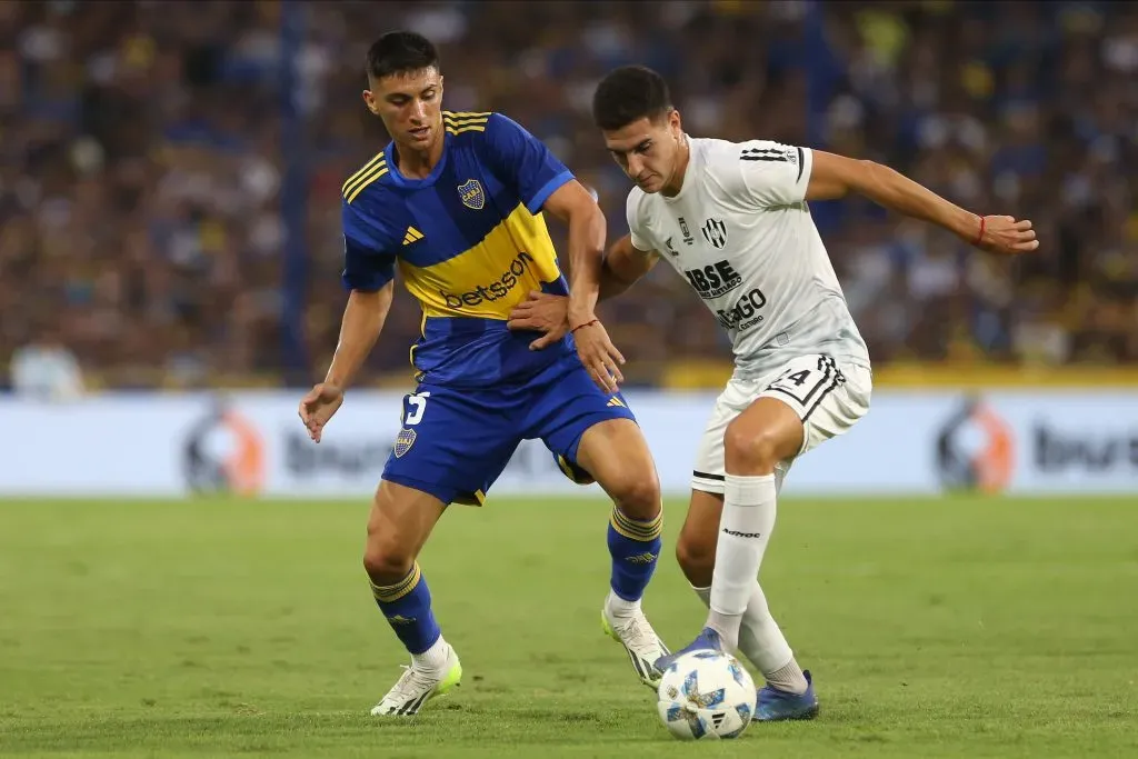 Ezequiel Bullaude en Boca (Getty Images)