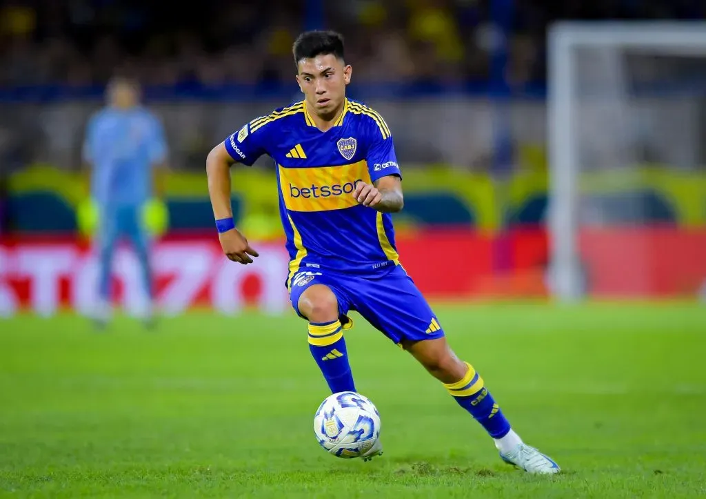 Alan Velasco en Boca (Getty Images)