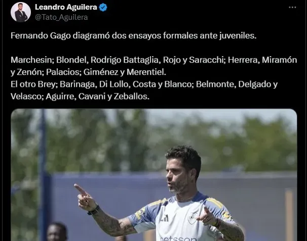 Captura de “X” de Leandro Aguilera