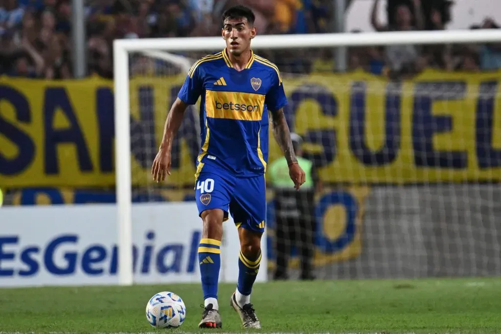 Lautaro Di Lollo puede quedar relegado en Boca. (Getty)