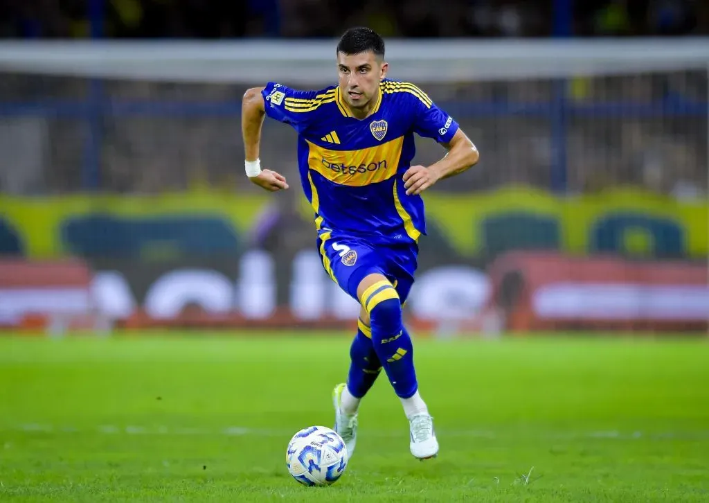 Rodrigo Battaglia en Boca (Getty Images)