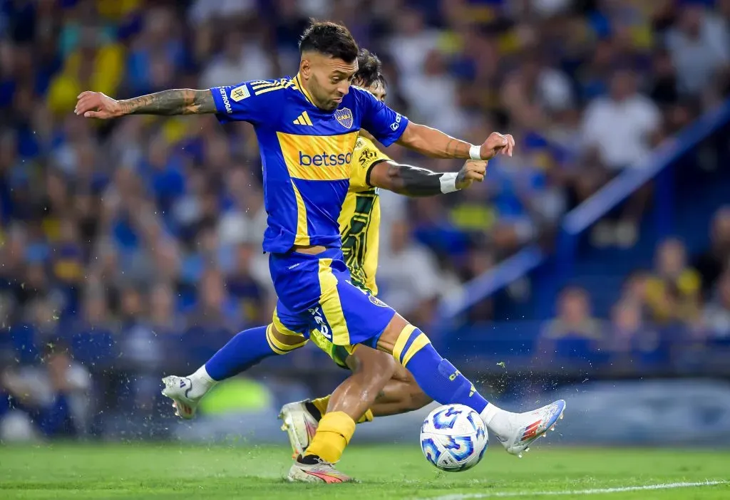 Janson apenas jugó un partido como titular en Boca en este 2025. (Getty Images)