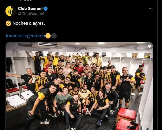 Foto de @ClubGuarani