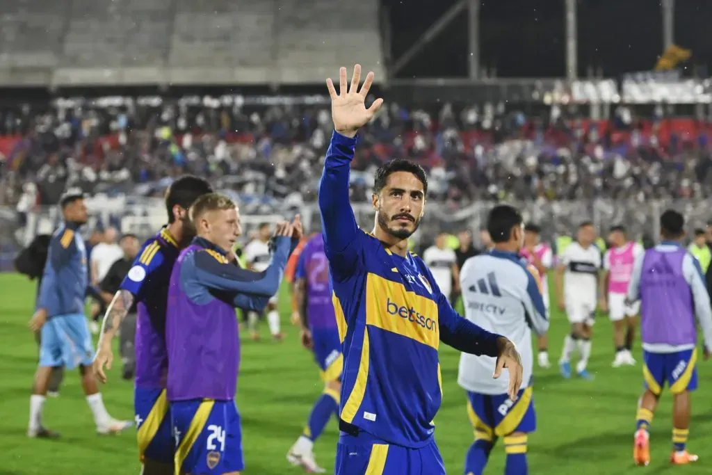 Nicolás Figal en Boca (Getty Images)