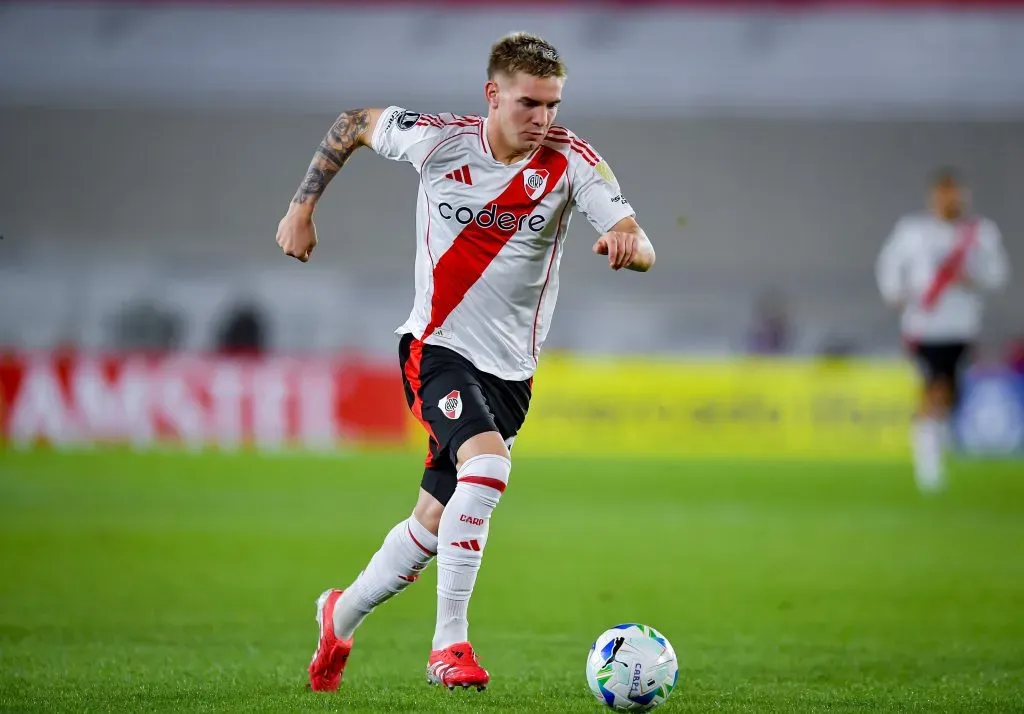 Franco Mastantuono, jugador de River (Getty Images)