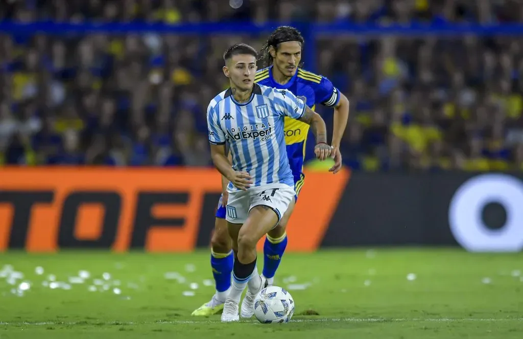 Gabriel Rojas en Racing (Getty Images)