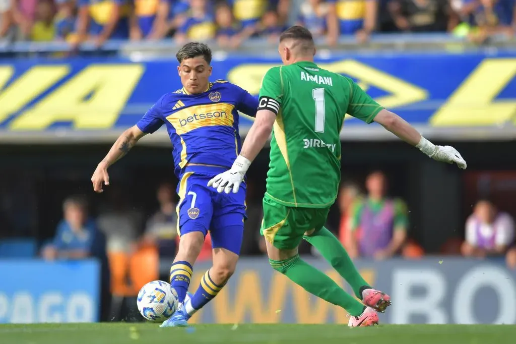Zeballos sería titular en el Superclásico. (Getty)