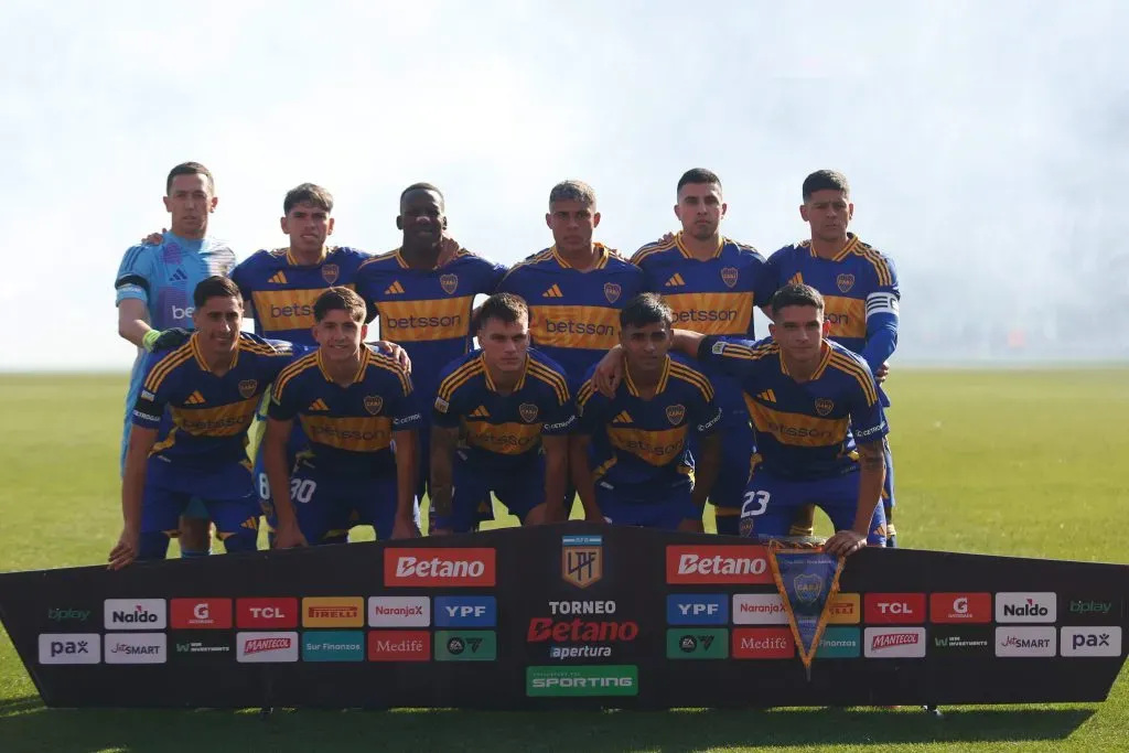 El equipo titular de Boca vs. River (Getty Images)