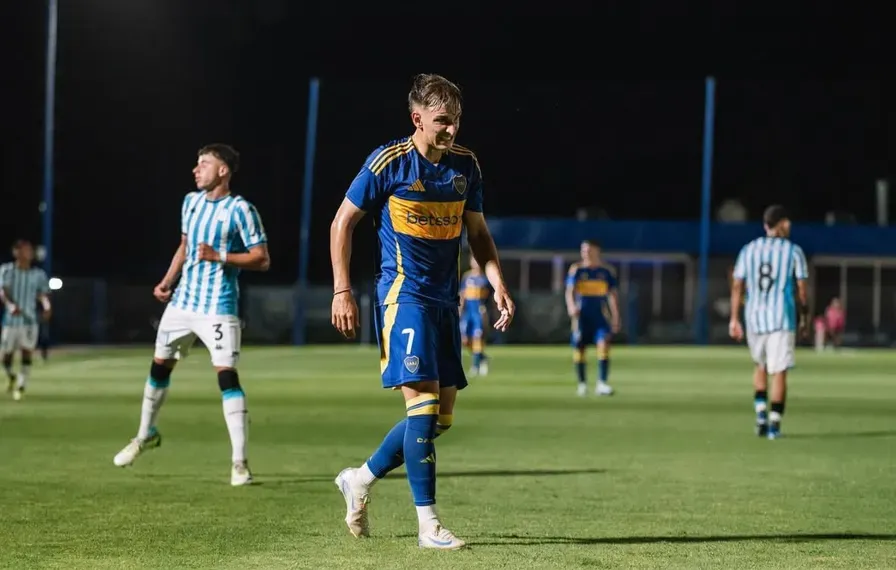 El juvenil de Boca fue convocado por Herrón. (@valentinosimoni)