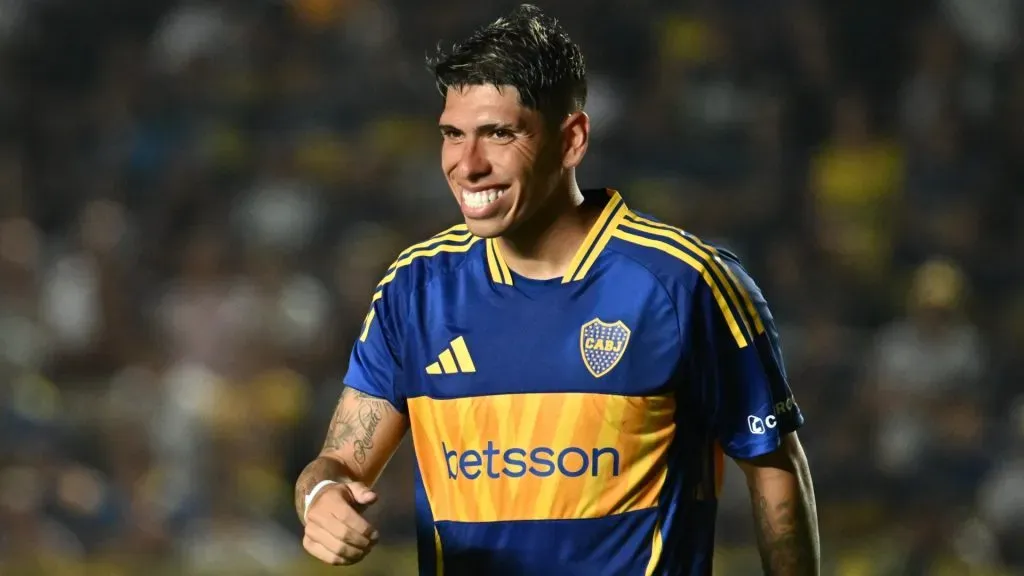 Palacios elogió a sus compañeros y habló sobre su presente en Boca. (Getty Images)