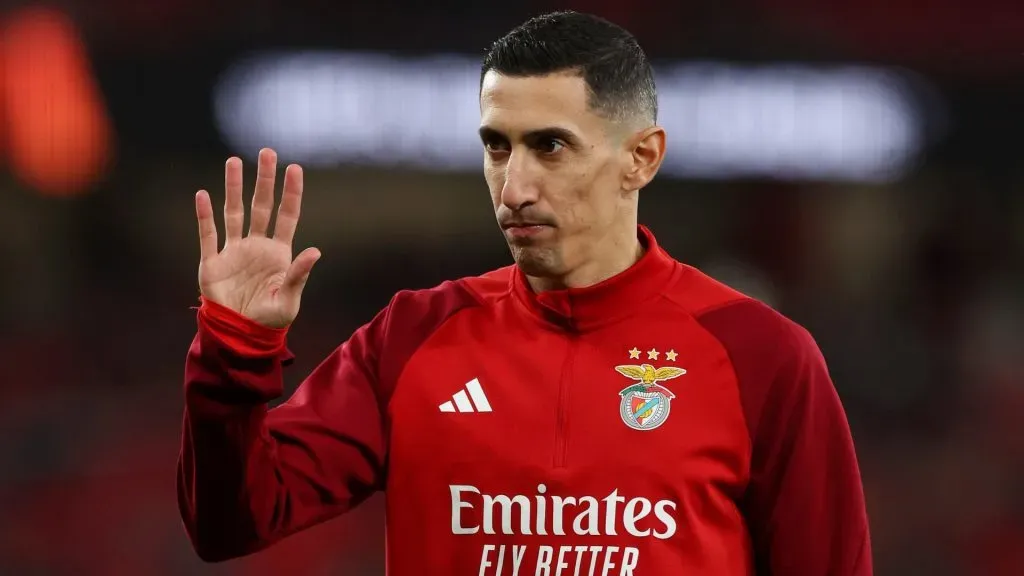 Ángel Di María en Benfica (Getty Images)