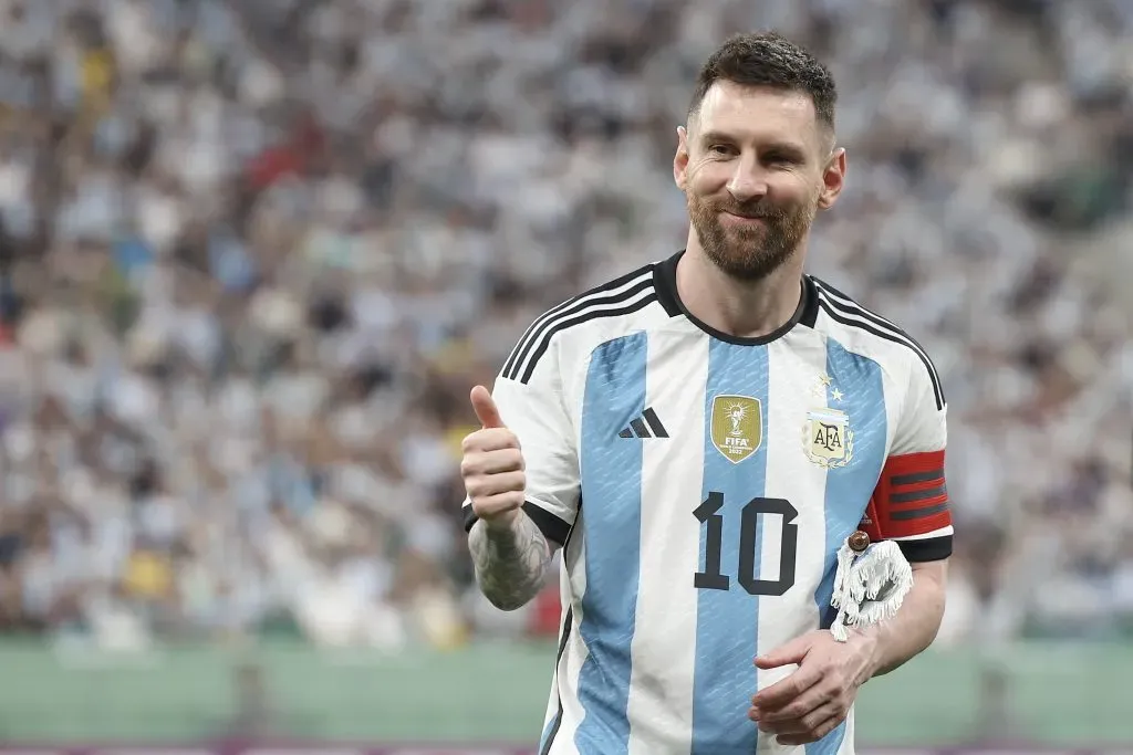 Lionel Messi en la Selección Argentina (Getty Images)