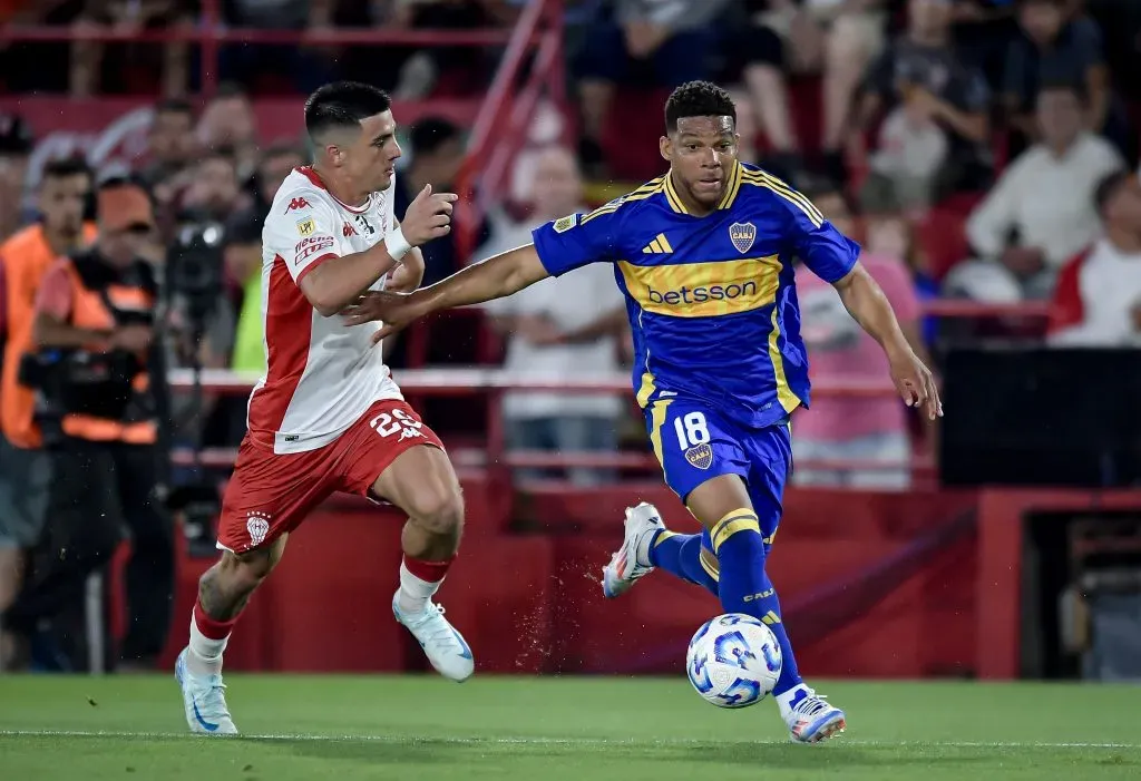Frank Fabra podría quedarse en Boca hasta diciembre. (Getty)