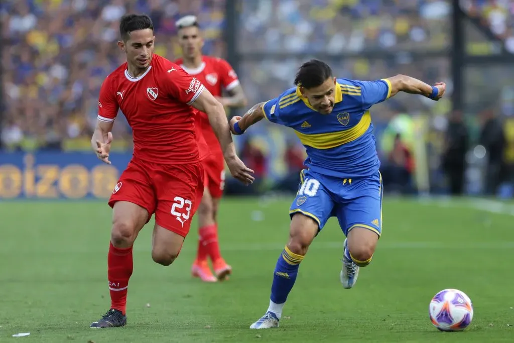 Marcone en Boca vs. Independiente – 2022 (Getty Images)