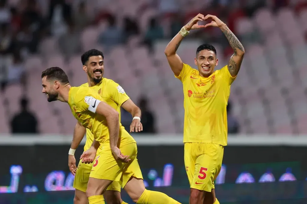Equi Fernández en el fútbol de Arabia Saudita (Getty Images)