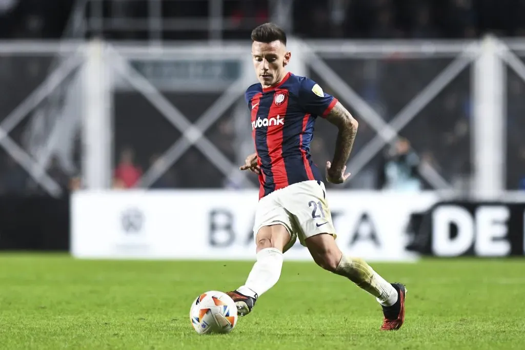 Malcom Braida en San Lorenzo (Getty Images)